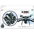 Big size folding rc drone SJY-X38C Wifi FPV drone with 0.3MP/2MP HD camera trajectory flight altitude hold quadcopter